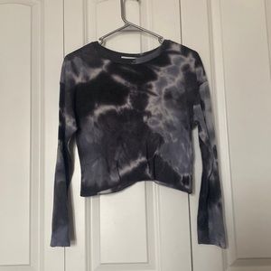 tie die long sleeve shirt